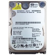 Pevný disk Western Digital WD2500BEVS | 00UST0 | 250GB SATA 2,5"