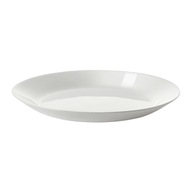 IKEA OFTAST tanier biele tvrdené sklo 25 cm