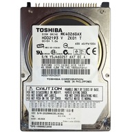 Pevný disk Toshiba MK4026GAX | HDD2193 V ZK01 T | 40GB PATA (IDE/ATA) 2,5"