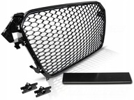 Решетка audi a4 b8 rs-style 11-15r black блеск