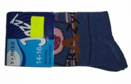 Detské bavlnené ponožky Yorker SK-06-A 14-16