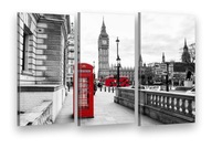 triptych OBRAZ NA PLÁTNE LONDON london120X80 vyb