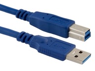 Firmowy Kabel USB 3.0 do drukarki A-B MM 1.8m