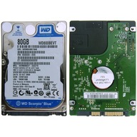 Pevný disk Western Digital WD800BEVT | 22ZCT0 | 80GB SATA 2,5"