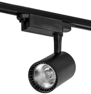 LED lampa Koľajnicový reflektor 3000K 120 stupňov čierna