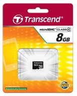 Pamäťová karta SD Transcend TS8GUSDC4 8 GB