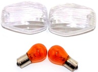 Стекло поворотника 2szt honda cbr 1000 rr fireblade 04-07 новый, новое