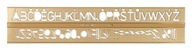 Koh-I-Noor 748014 20.0 mm digitálno-písmenová šablóna