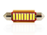 C5W LED GOLD 8 SMD 7014 CANBUS CAN BUS 42 mm C10W