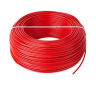 Kábel elektrický kábel LGY červený 1x0,5mm
