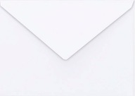 Ozdobné obálky C6 Amber DELTA biele 100g 5ks