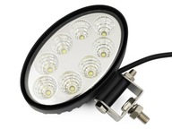 Lampa 8 LED pracovný halogén 12V-24V 24W IP65 VAJO