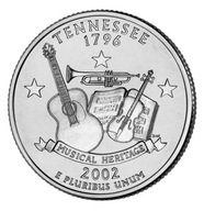 25 cent (2002) USA – Tennessee Mint Denver