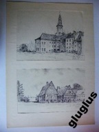 2 RYSUNKI LUBAŃ ŚLĄSKI i SULIKÓW 1980 R