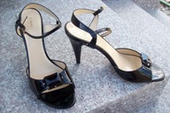 CAVALLINI nr 41/10,5B włoskie szpilki skóra nowe