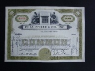 ART DECO CHAS. PFIZEF & CO., INC 1954