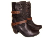 HIT BOTKI SZTYBLETY KOWBOJKI BLACK LEADER 36