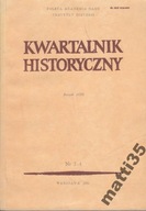 Kwartalnik Historyczny Rocznik XCVI nr 3-4