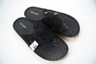 KLAPKI czarne rozm L PRIMARK haftowane DAMSKIE