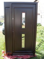 DRZWI ZEWNĘTRZNE DREWNIANE DWUSKRZYDŁOWE Dz1