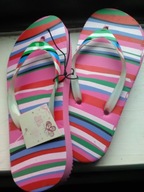 KLAPKI PLAZOWE PRIMARK GIRL GIRL KLAPKI ROZM S