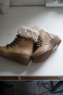 KOZACZKI ZIMOWE BEZOWE GIRL 31 Z FUTERKIEM 5 ZL