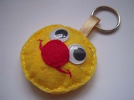 Brelok KLAUN BUŹKA z filcu*