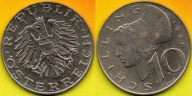 AUSTRIA 10 Schilling 1991 r.
