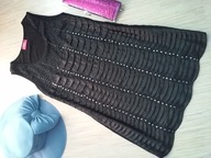 * SKIN * SUKIENKA LETNIA CZARNA Z CEKINAMI_38