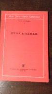 STUDIA LITERACKIE / Mickiewicz Szekspir Ksenofont Miłosz