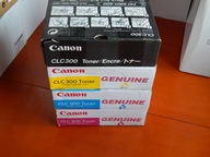 4X TONER CANON CLC 300 CMYK ORYGINALNE KOMPLET