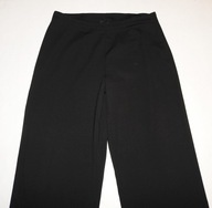 A505_CZARNE ELEGANCKIE SPODNIE DAMSKIE/40/42