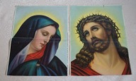 Święte Obrazy przedwojenne bez ramek OLEODRUK