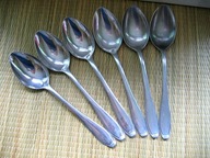 GERLACH ŁYŻECZKI do HERBATY Kant BAKELIT porządne GŁĘBOKIE do HERBATY