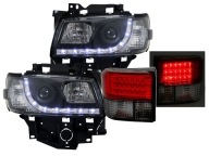 Фары vw t4 96-03 daylight + задние led фото, цена