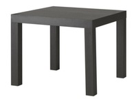 IKEA LACK Stolek černohnědý 55x55 cm