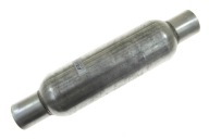 Универсальная глушитель центральный awgśr 65mm, длинна 550 фото, цена