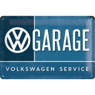 Номерной знак szyld volkswagen garage service металлический фото, цена
