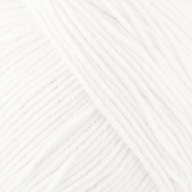 Włoczka YarnArt Jeans 01 biała 160 m