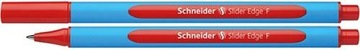 Ручка Slider Edge F красная (10 шт.)