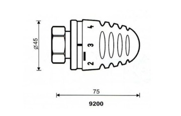 МИНИ-ТЕРМОСТАТИЧЕСКАЯ ГОЛОВКА ГЕРЦ 28X1,5