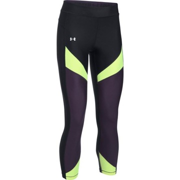 UNDER ARMOUR LEGINSY COLOR CROP 7/8 1292129-002 XS