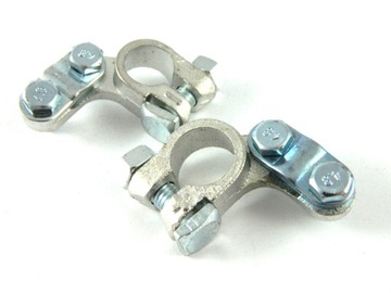 фото thumb №1, Клеми do акумулятор mosiądz mosiężne комплект + -