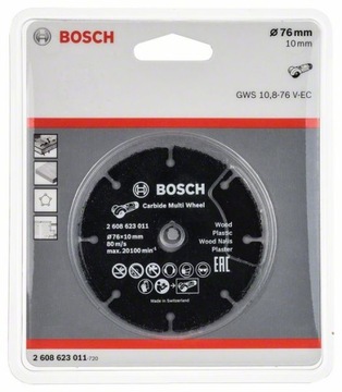 BOSCH WIDI SHIELD 76 УНИВЕРСАЛЬНЫЙ GWS 10,8 12