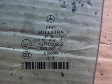 фото thumb №2, Стекло левая задняя e-klasa w211 avantgarde