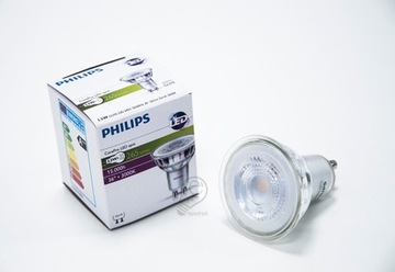 10x ŻARÓWKA LED 3,5W (35W) WW 3000K GU10 PHILIPS