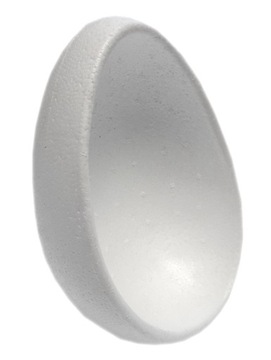 STYROPIAN JAJKO WKLĘSŁE 13cm 1szt DECOUPAGE 11099