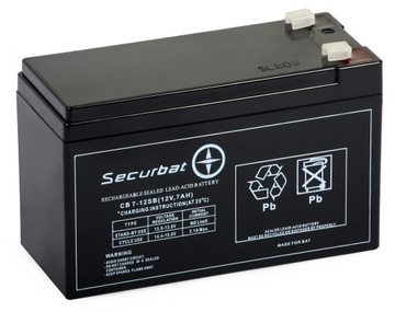 Аккумулятор Securbat CB 7-12 SB (12В, 7 Ач) ABCV