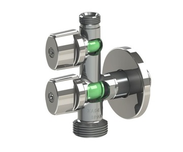 ARCO COMBI ШАРОВОЙ КРАН 1/2x3/8x3/4 АНТИКАМЕНЬ