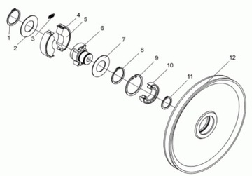 Накладка сцепления WACKER DS DPS 0098466